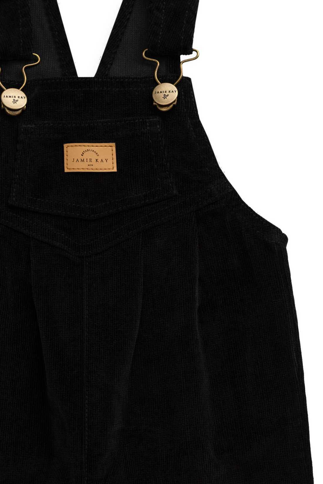 Adelaide Overall - Black Sesame Childrens Overall from Jamie Kay Australia