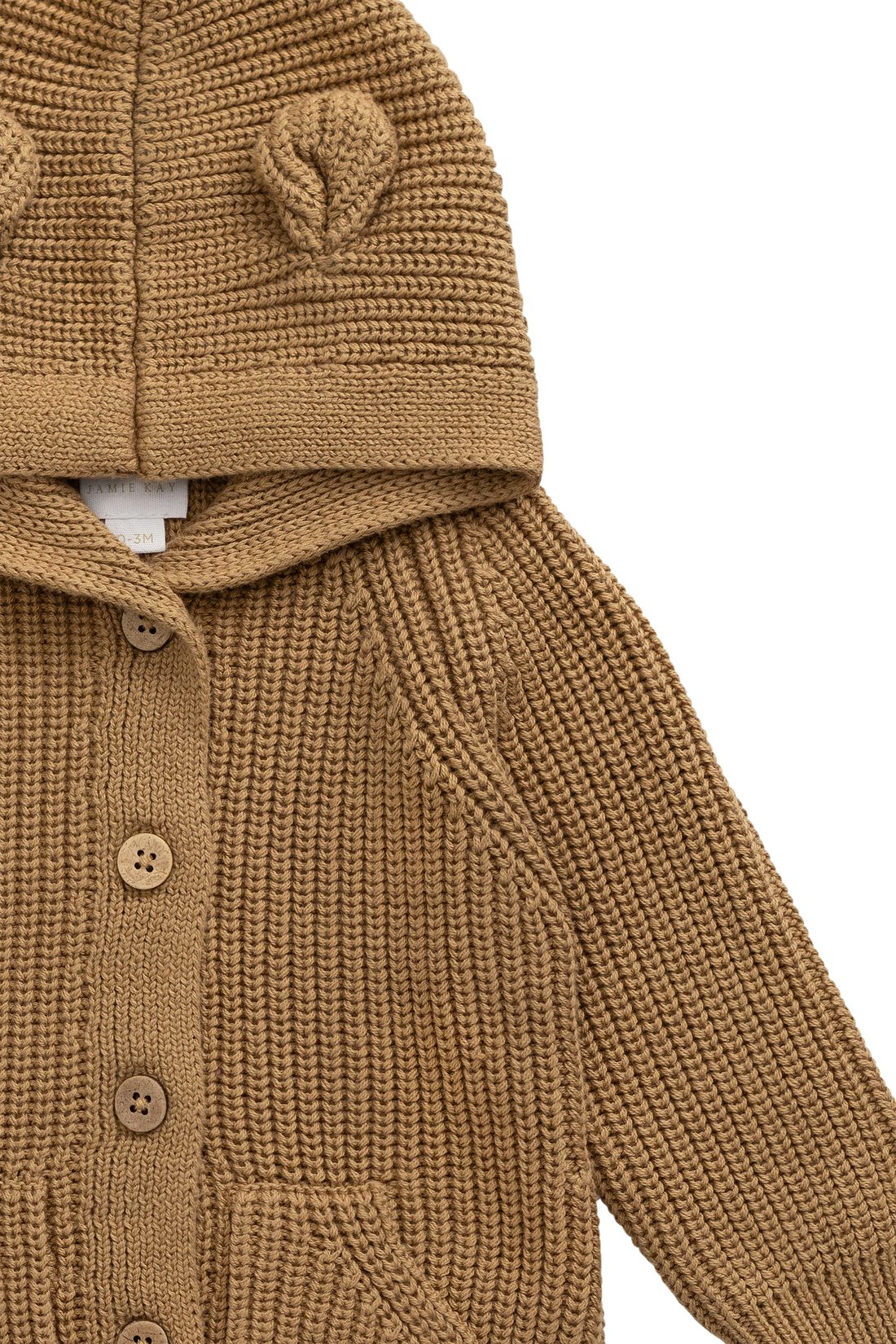 Bear Onepiece - Tawny Brown Childrens Onepiece from Jamie Kay Australia