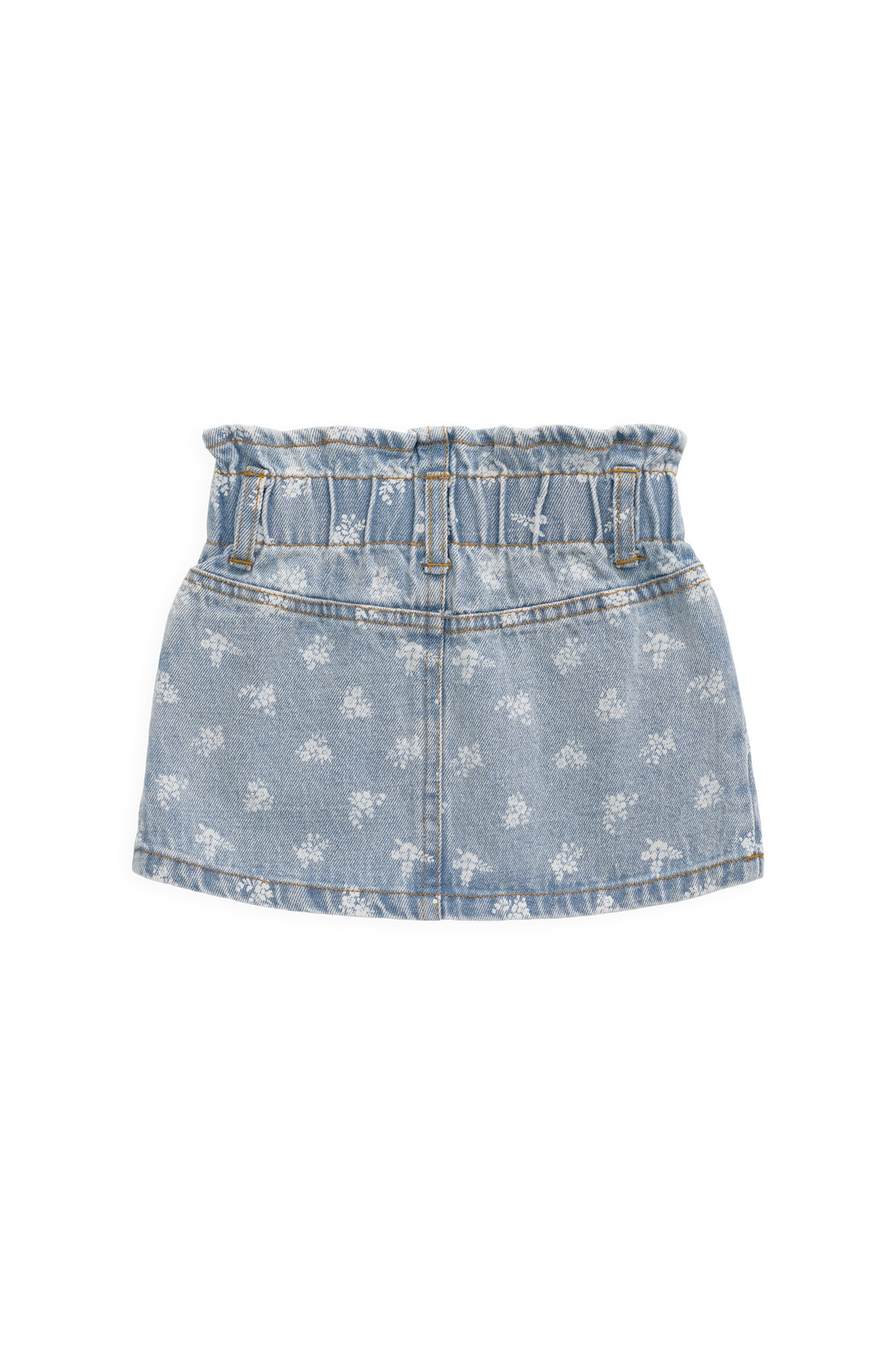 Brielle Skirt - Tully Floral Denim Childrens Skirt from Jamie Kay Australia