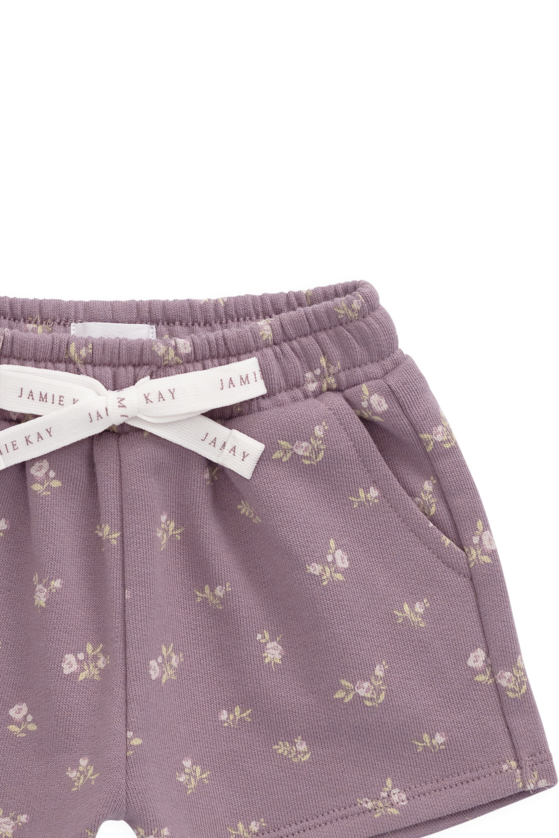 Organic Cotton Etta Short - Isla Plum Childrens Shorts from Jamie Kay Australia