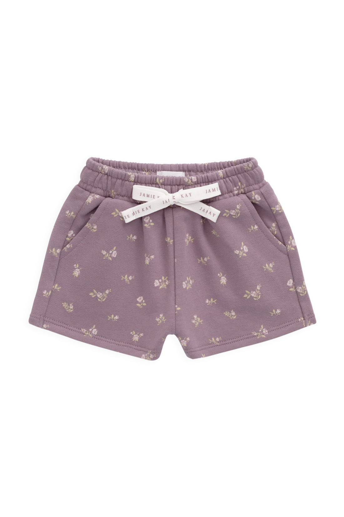 Organic Cotton Etta Short - Isla Plum Childrens Shorts from Jamie Kay Australia