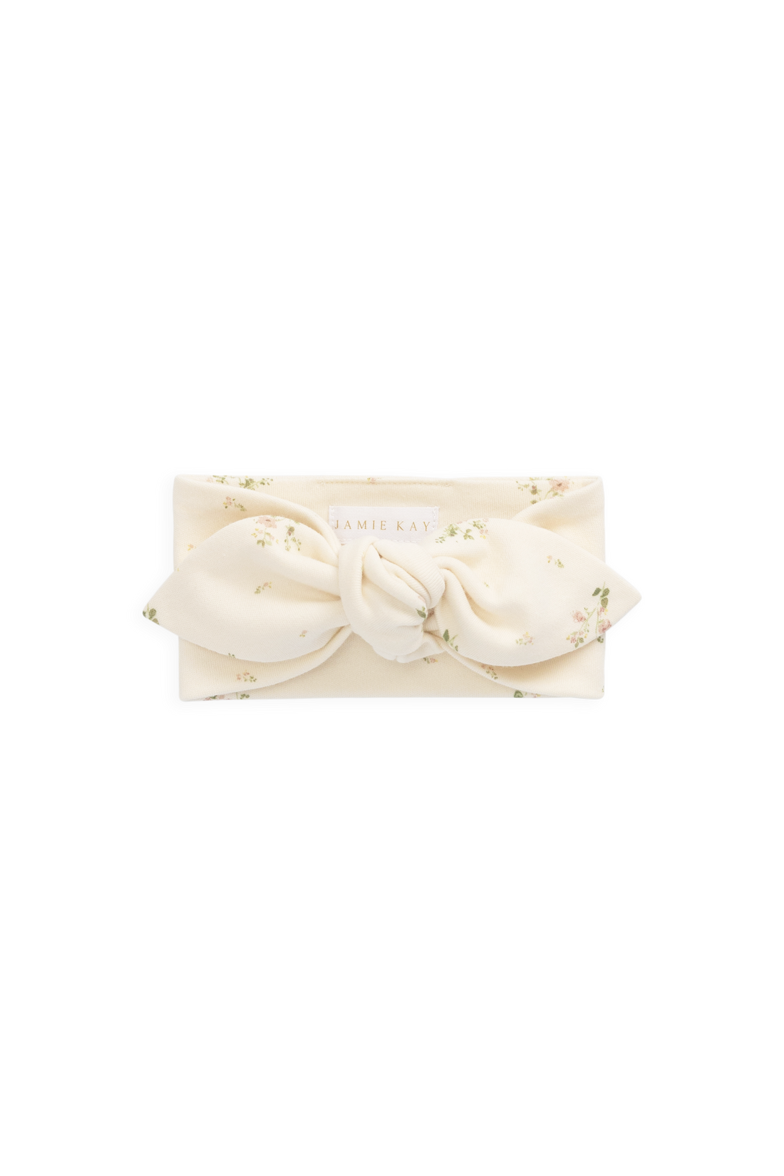 Organic Cotton Headband - Josepha Egret Small Childrens Headband from Jamie Kay Australia