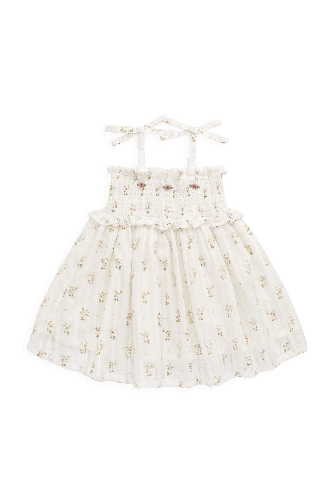 Organic Cotton Saylor Dress - Josepha Egret Childrens Dress from Jamie Kay Australia