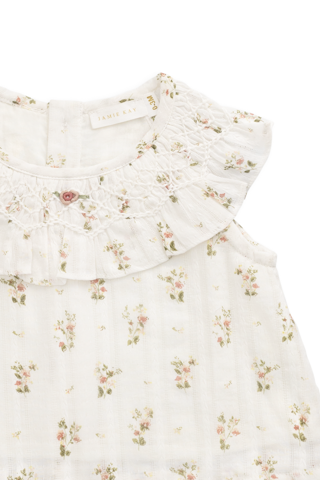 Organic Cotton Saylor Top - Josepha Egret Childrens Top from Jamie Kay Australia