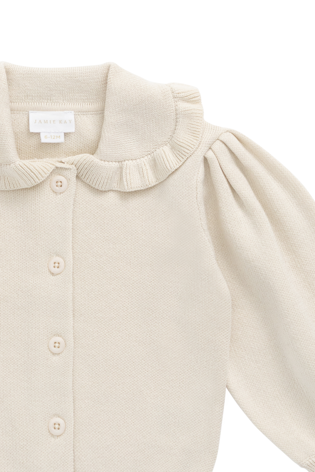 Bonnie Cardigan - Vanilla Childrens Cardigan from Jamie Kay Australia