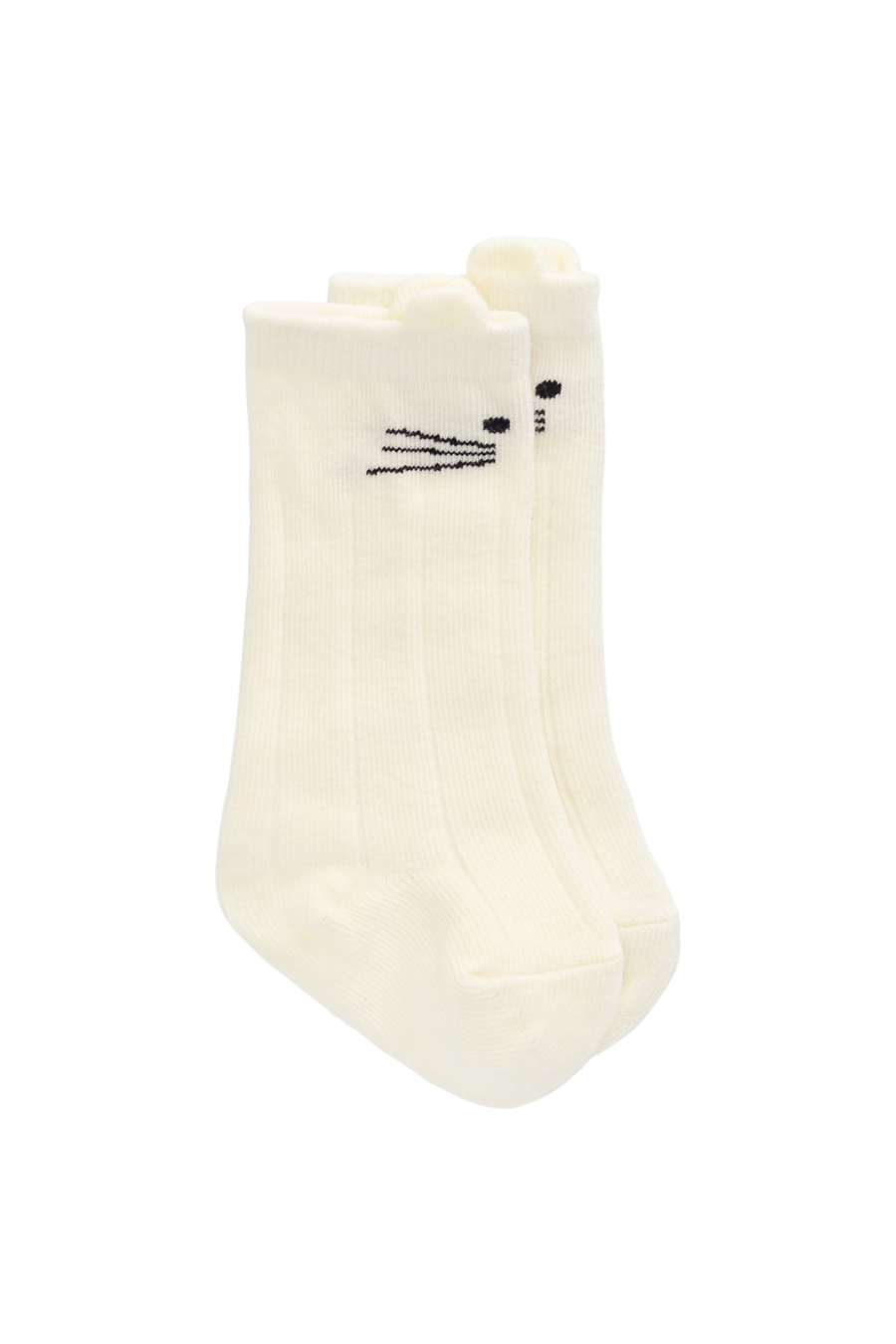 Elsie Knee High Sock - Parchment Childrens Sock from Jamie Kay Australia