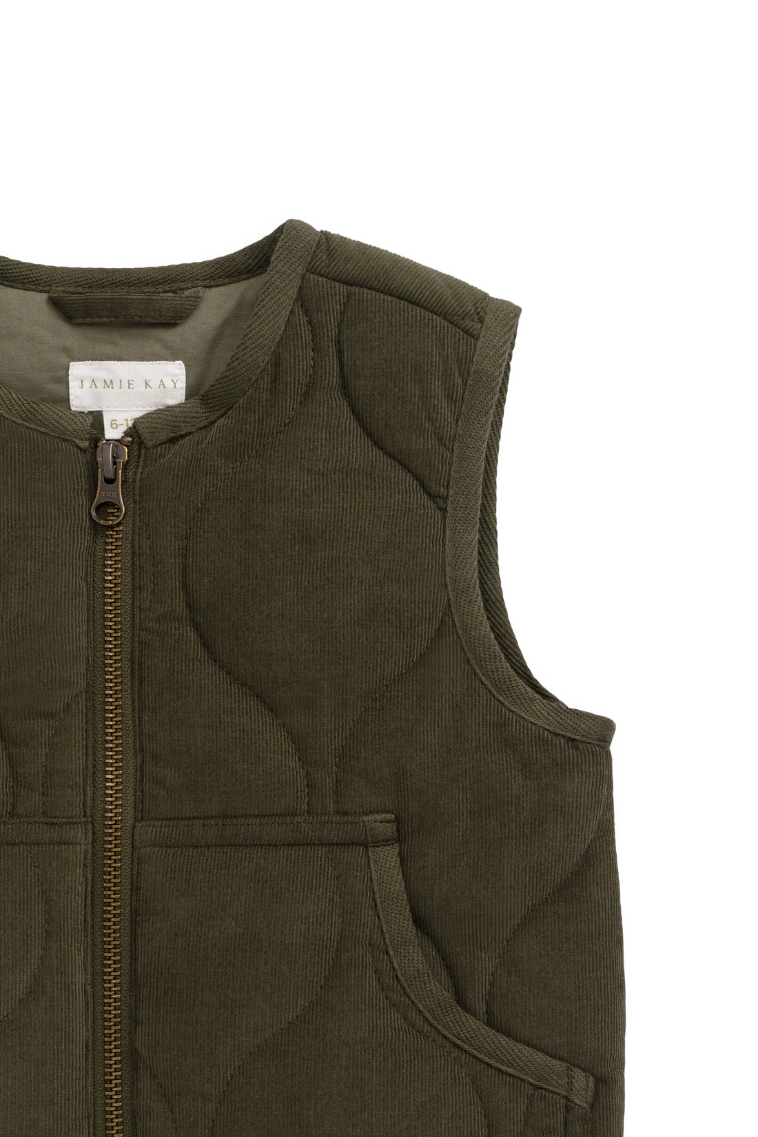 Conner Vest - Oregano Childrens Vest from Jamie Kay Australia