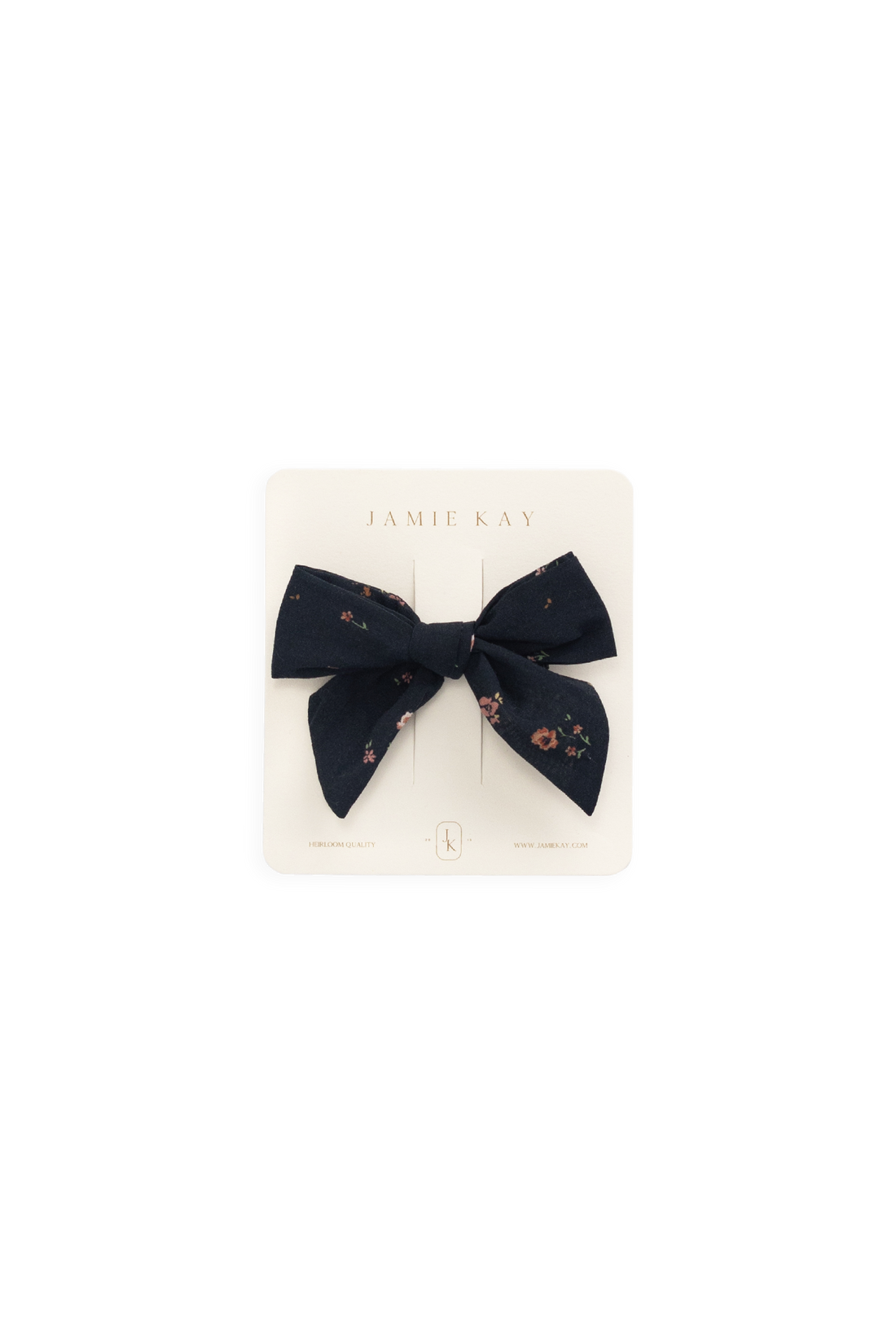 Dovie Bow - Eloise Navy Childrens Bow from Jamie Kay Australia