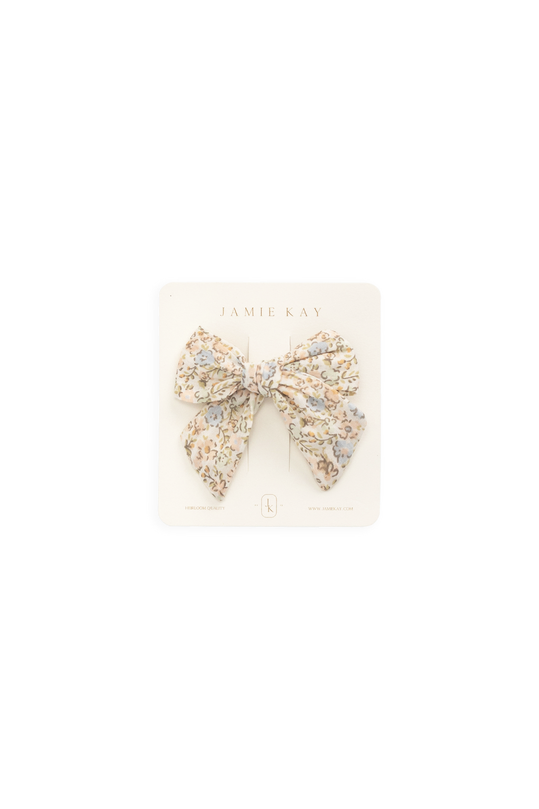 Dovie Bow - Tully Peach Childrens Bow from Jamie Kay Australia
