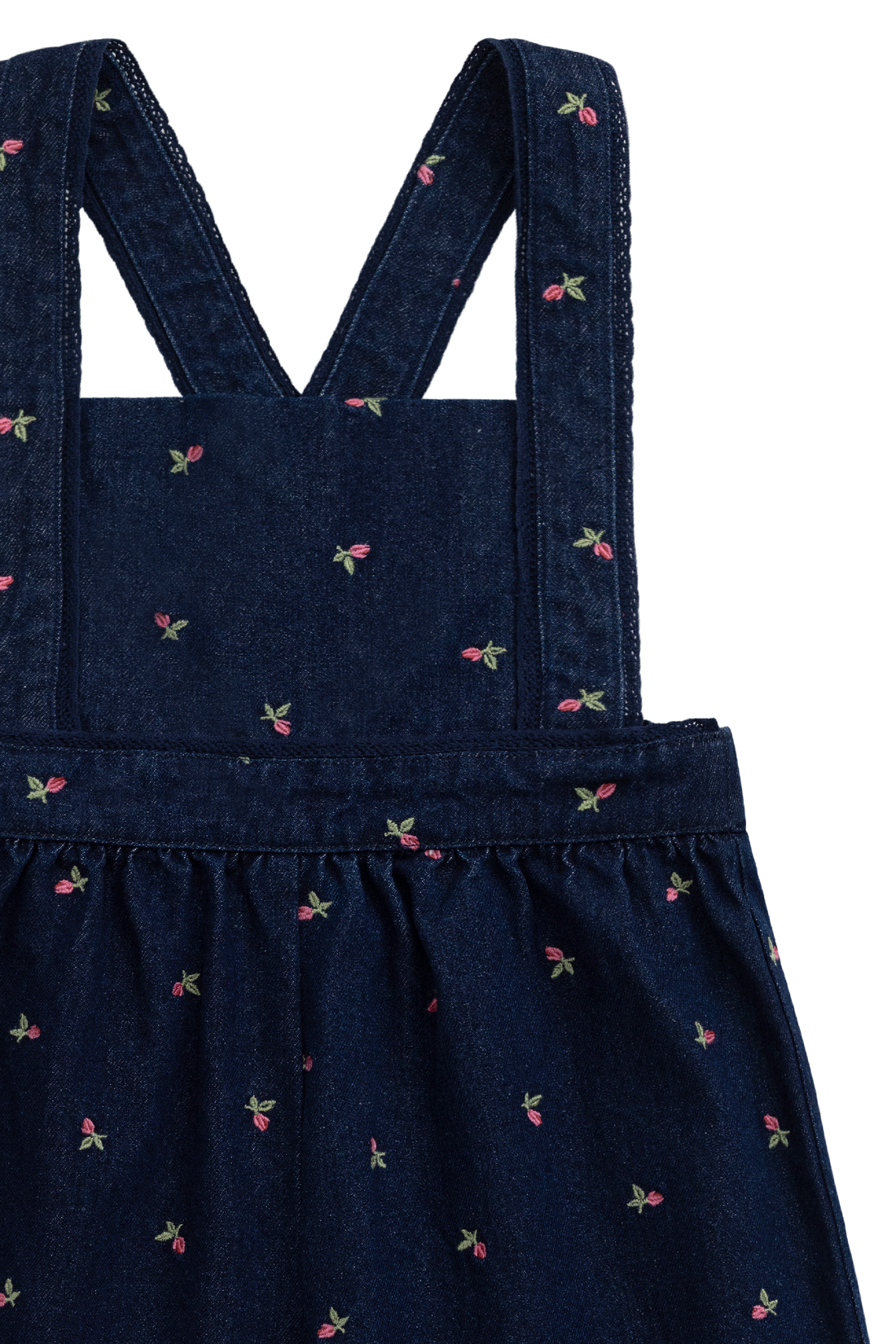 Dovie Overall - Rosebud Denim Childrens Overall from Jamie Kay Australia