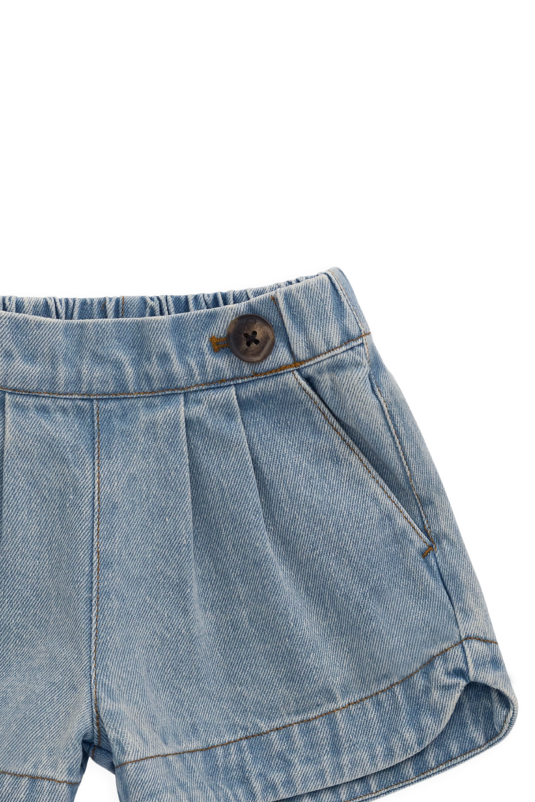 Jardine Short - Light Wash Childrens Shorts from Jamie Kay Australia