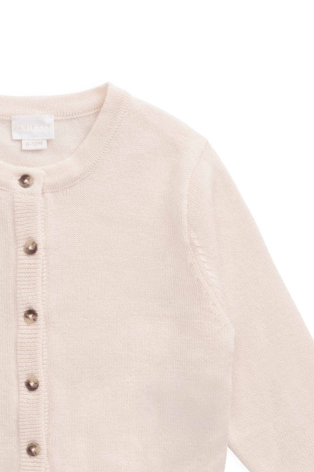 Merino Camille Cardigan - White Rabbit Childrens Cardigan from Jamie Kay Australia