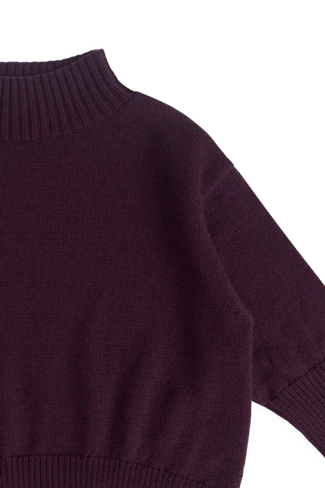 Merino Turtleneck Jumper - Blackberry Childrens Jumper from Jamie Kay Australia