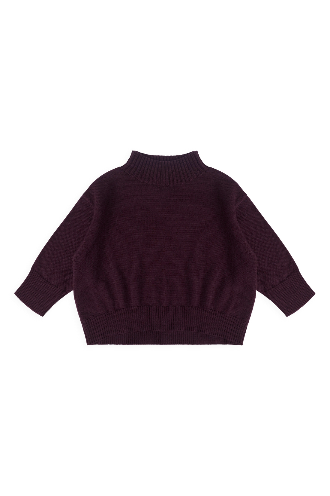 Merino Turtleneck Jumper - Blackberry Childrens Jumper from Jamie Kay Australia