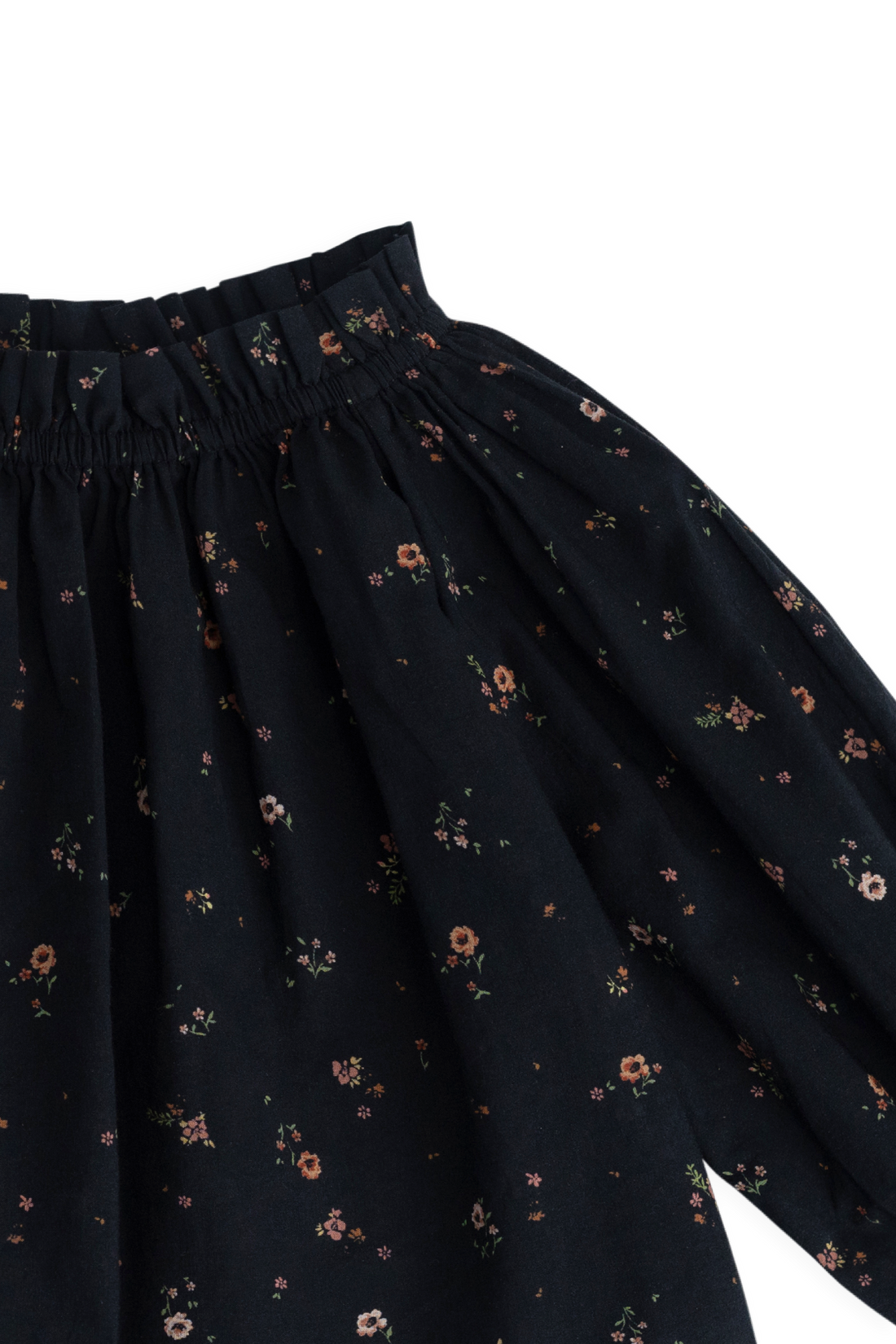 Organic Cotton Acacia Blouse - Eloise Navy Childrens Top from Jamie Kay Australia