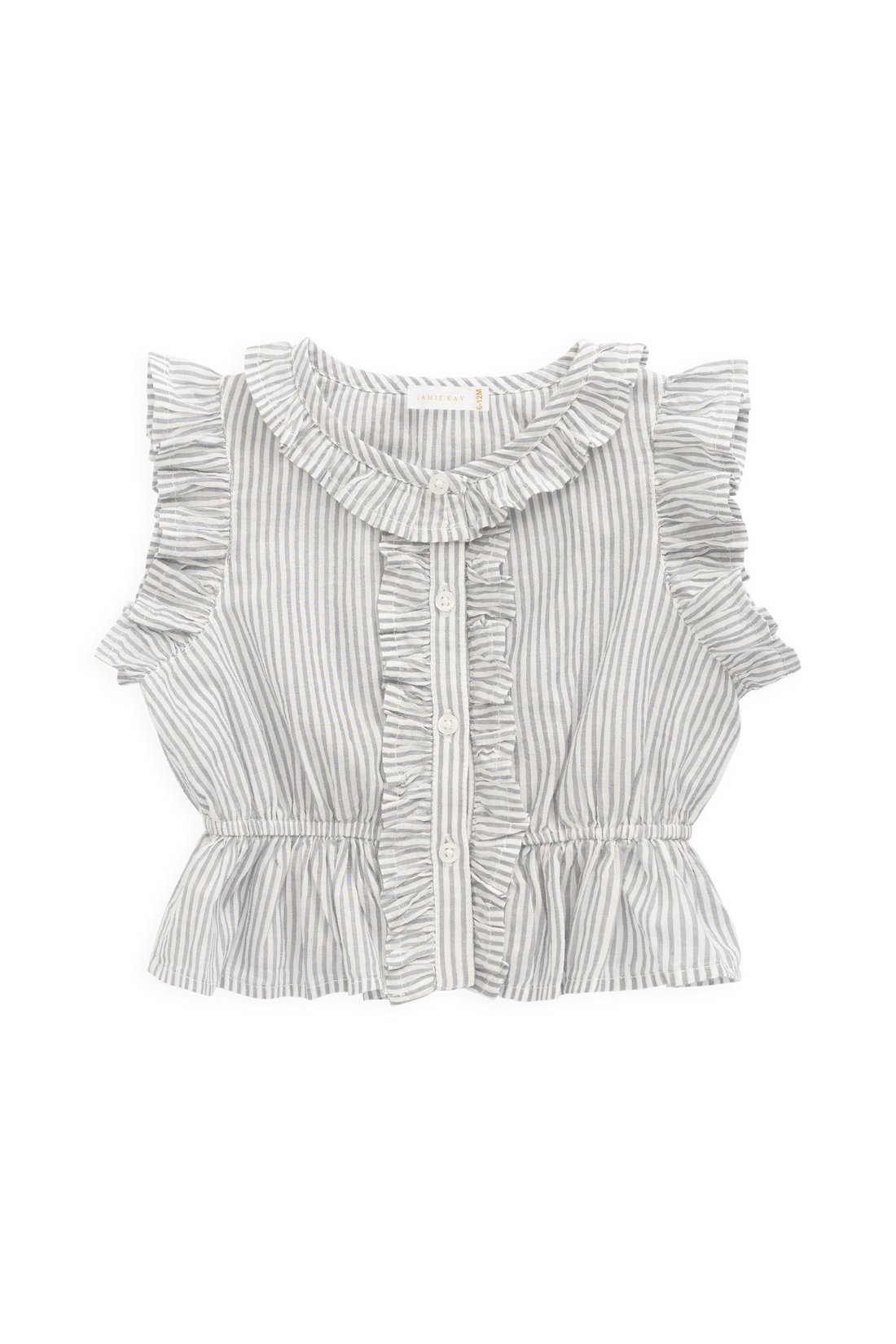 Organic Cotton Calianna Top - Harbour Stripe Childrens Top from Jamie Kay Australia