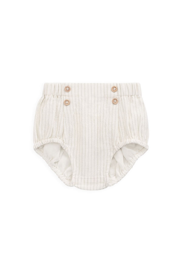 Organic Cotton Eliane Bloomer - Mini Pinstripe Cloud / Duck Egg Blue Childrens Bloomer from Jamie Kay Australia