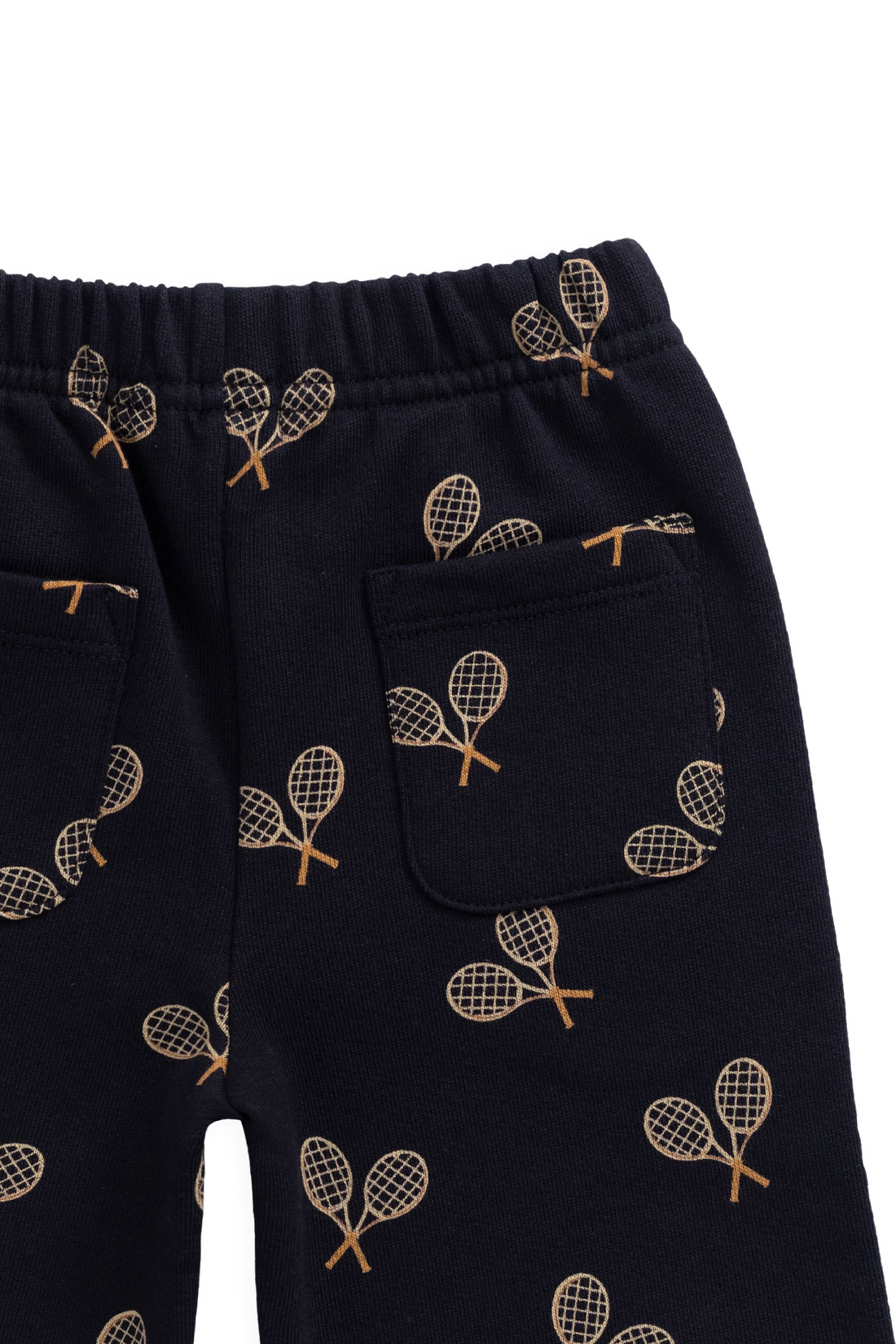 Organic Cotton Floyd Track Pant - Racquet Navy Childrens Pants from Jamie Kay Australia