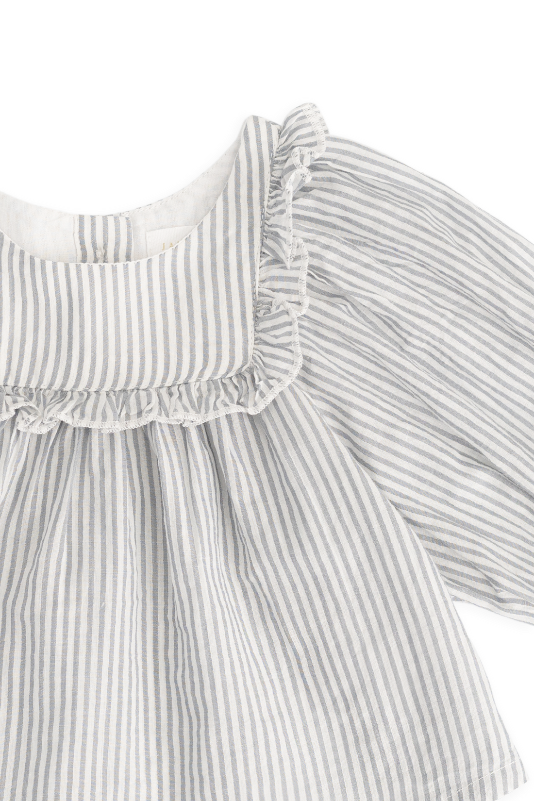 Organic Cotton Hartlen Blouse - Harbour Stripe Childrens Top from Jamie Kay Australia
