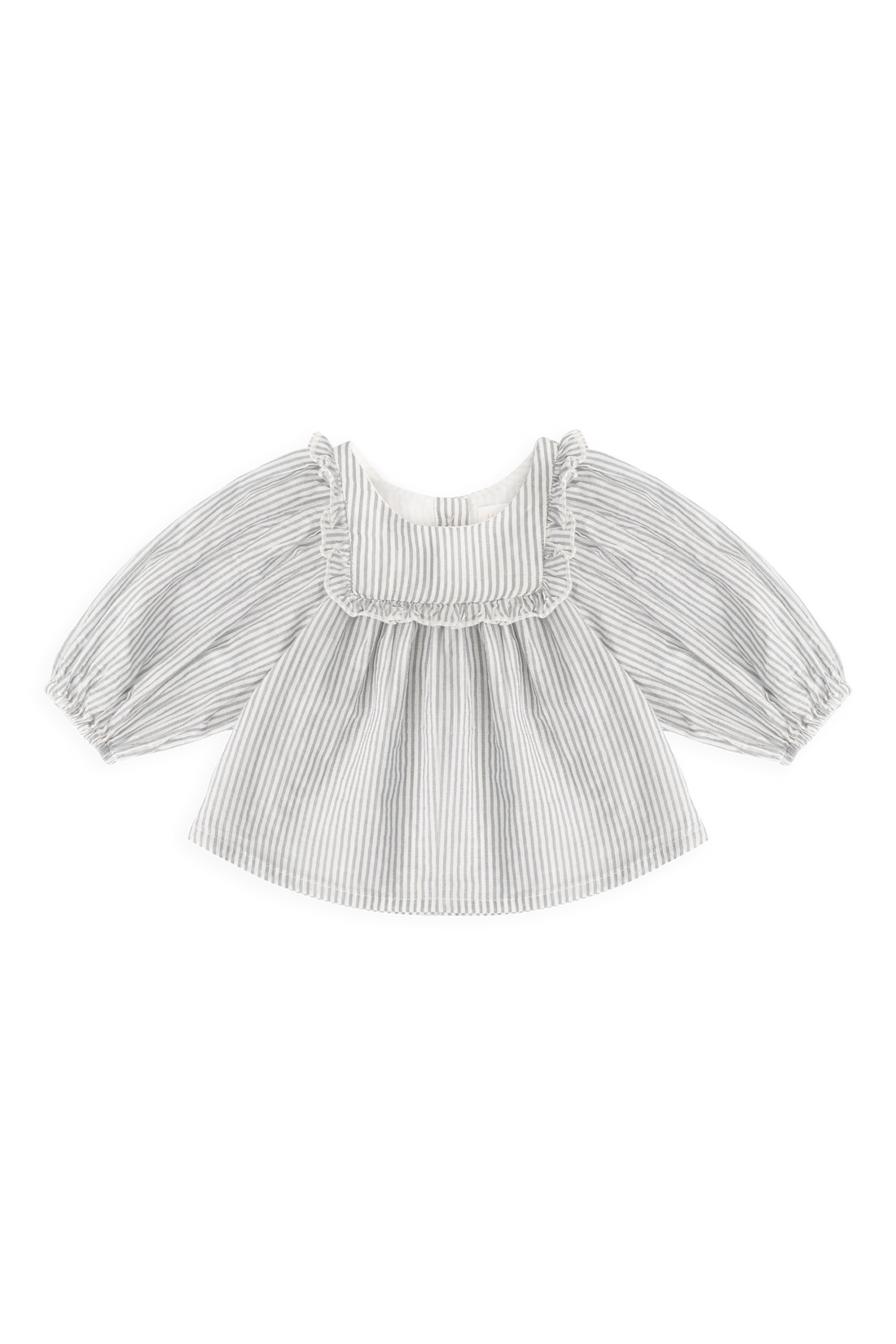 Organic Cotton Hartlen Blouse - Harbour Stripe Childrens Top from Jamie Kay Australia
