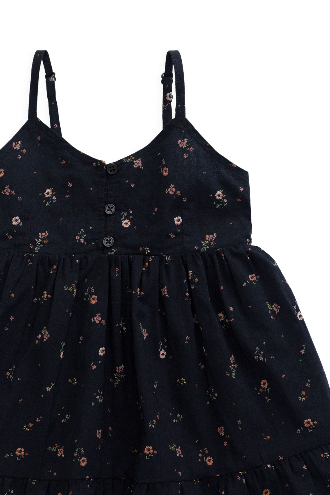 Organic Cotton Kaianna Dress - Eloise Navy Childrens Dress from Jamie Kay Australia