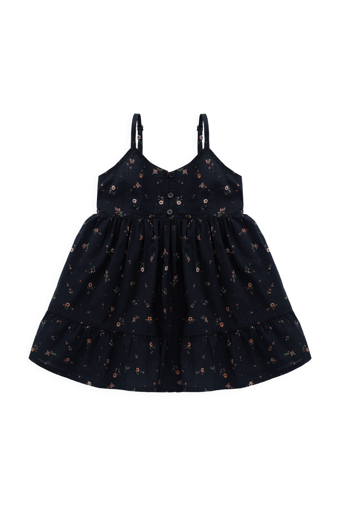 Organic Cotton Kaianna Dress - Eloise Navy Childrens Dress from Jamie Kay Australia