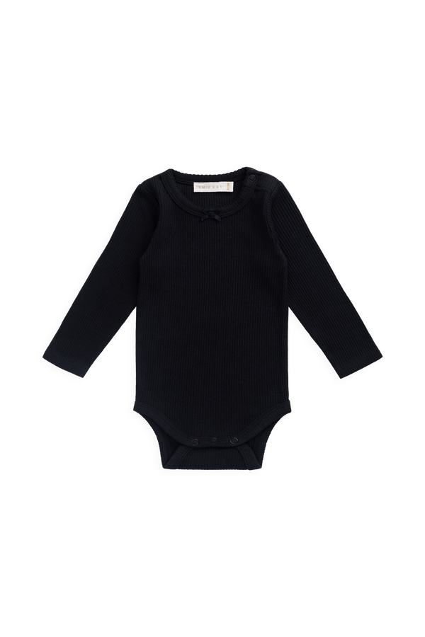 Organic Cotton Modal Maude Bodysuit - Eclipse Childrens Bodysuit from Jamie Kay Australia