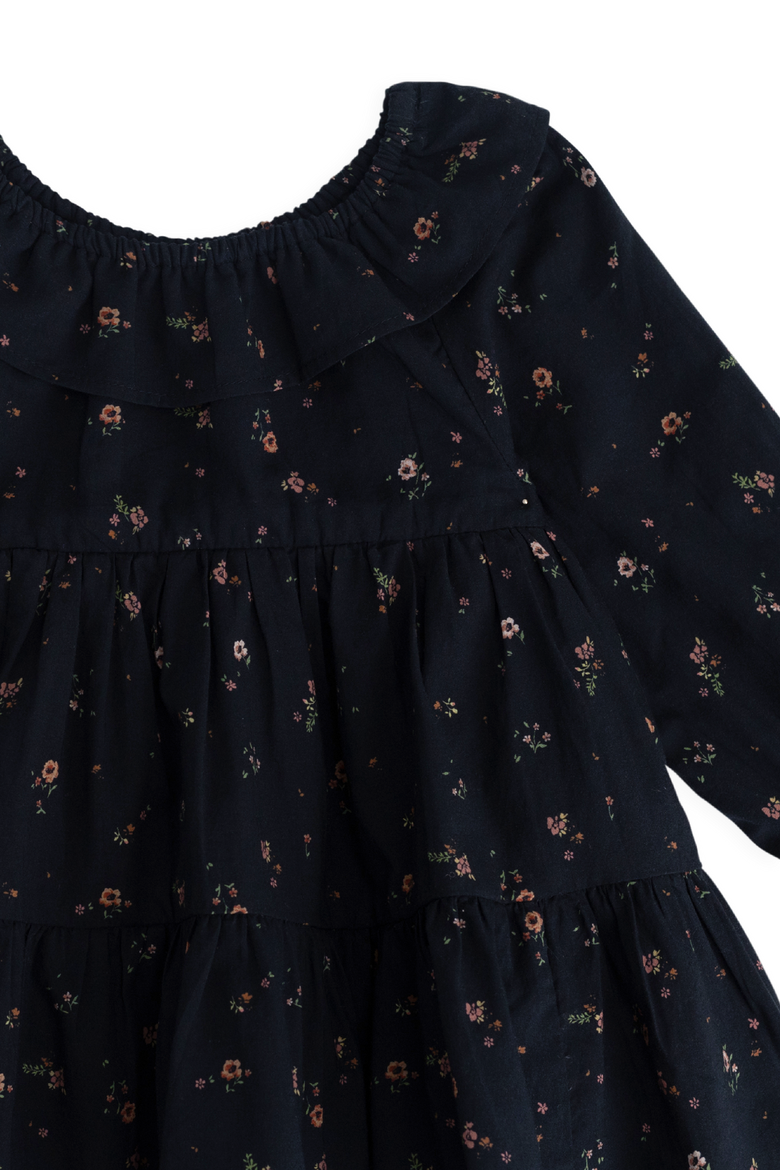 Organic Cotton Tayah Dress - Eloise Navy Childrens Dress from Jamie Kay Australia