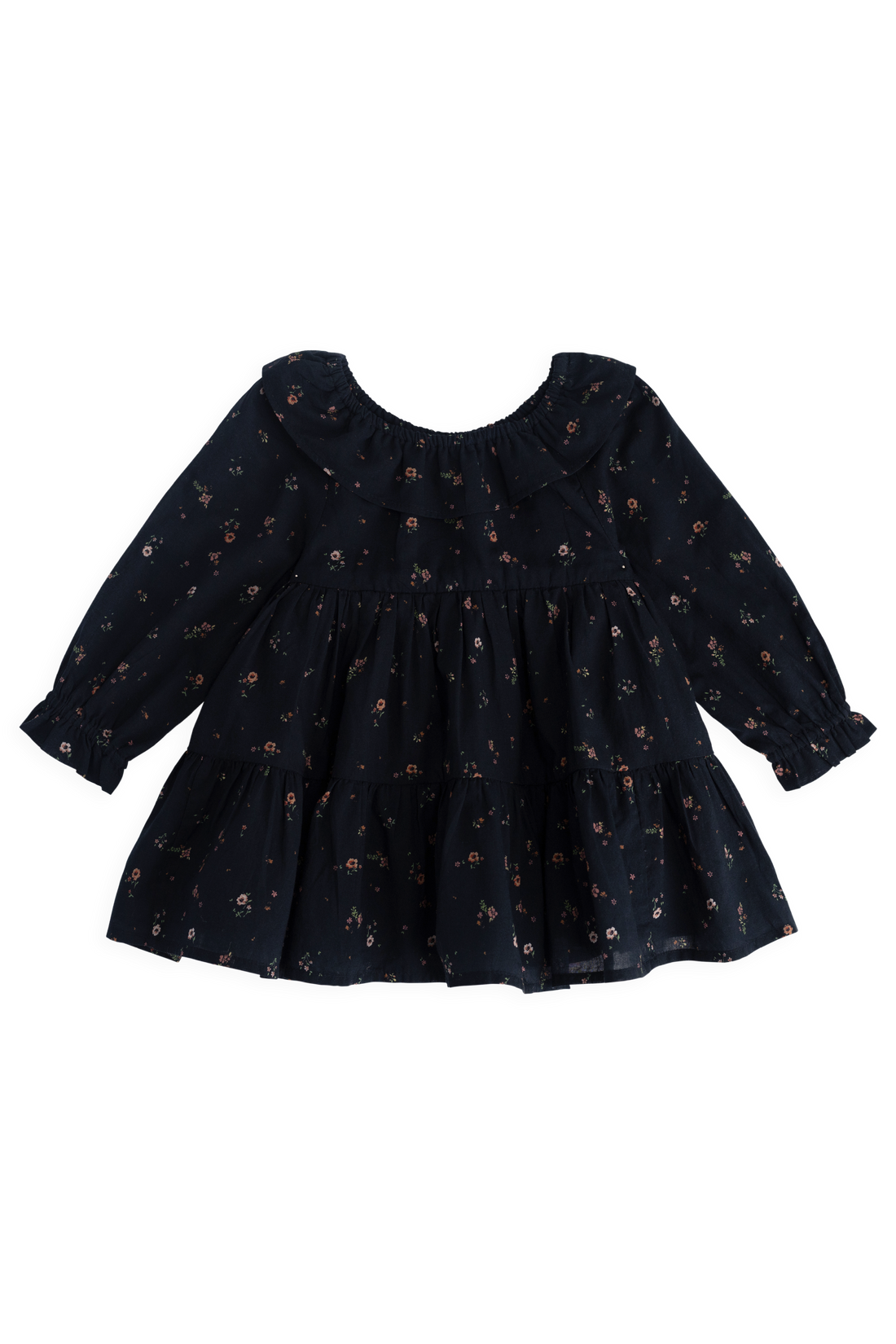 Organic Cotton Tayah Dress - Eloise Navy Childrens Dress from Jamie Kay Australia