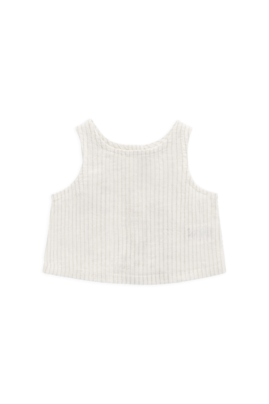 Organic Cotton Winslow Top - Mini Pinstripe Cloud / Duck Egg Blue Childrens Top from Jamie Kay Australia