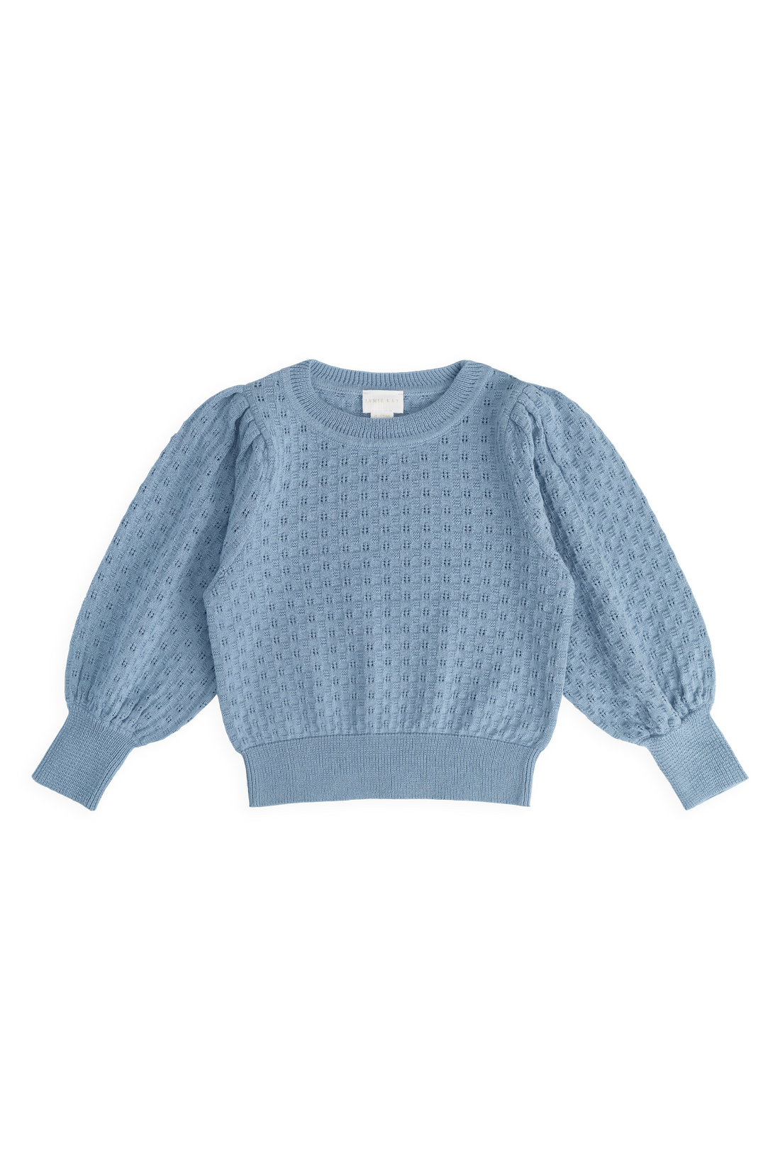 Penelope Jumper - Dusky Blue Childrens Jumper from Jamie Kay Australia