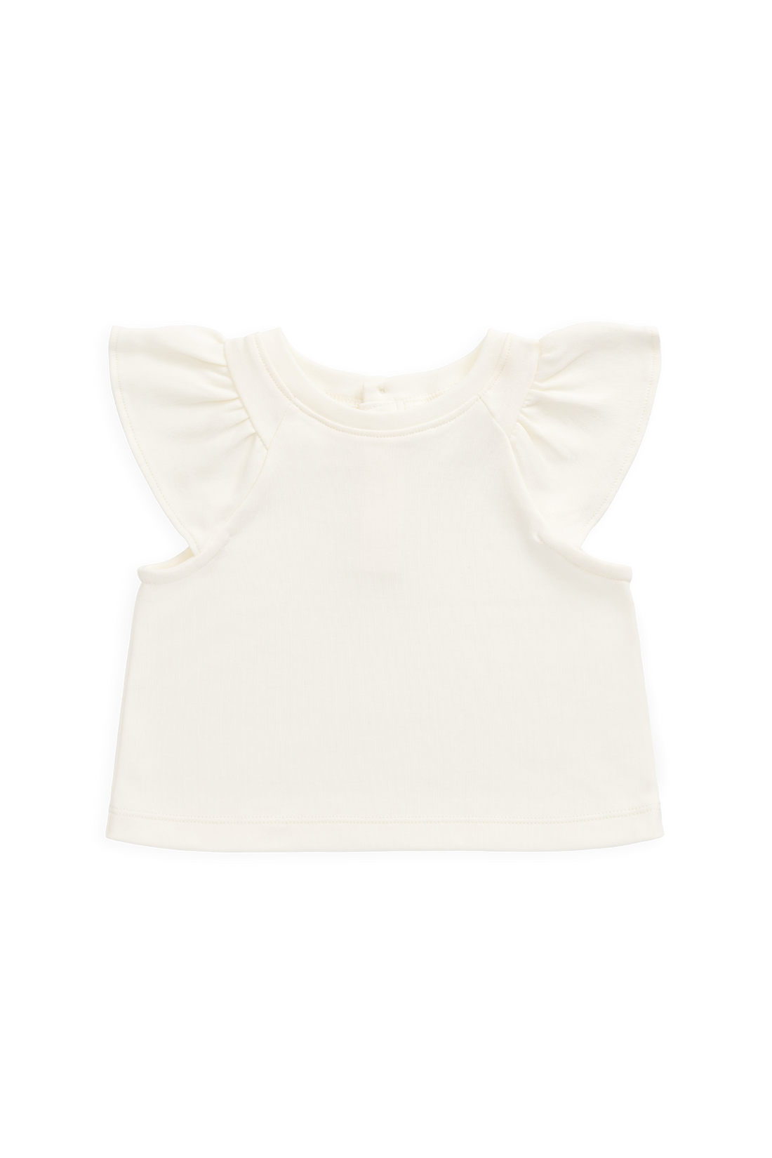 Pima Cotton Wrenley Top - Parchment Childrens Top from Jamie Kay Australia