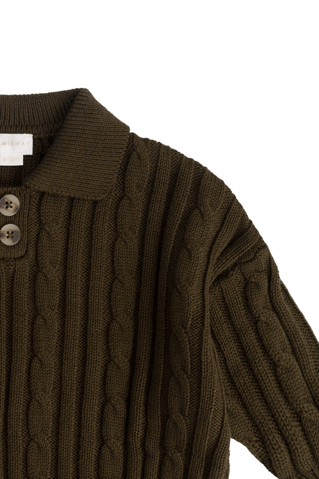 Wade Knit Jumper - Forest Childrens Jumper from Jamie Kay Australia