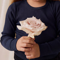 Organic Cotton Modal Marina Long Sleeve Top - Eclipse Childrens Top from Jamie Kay Australia