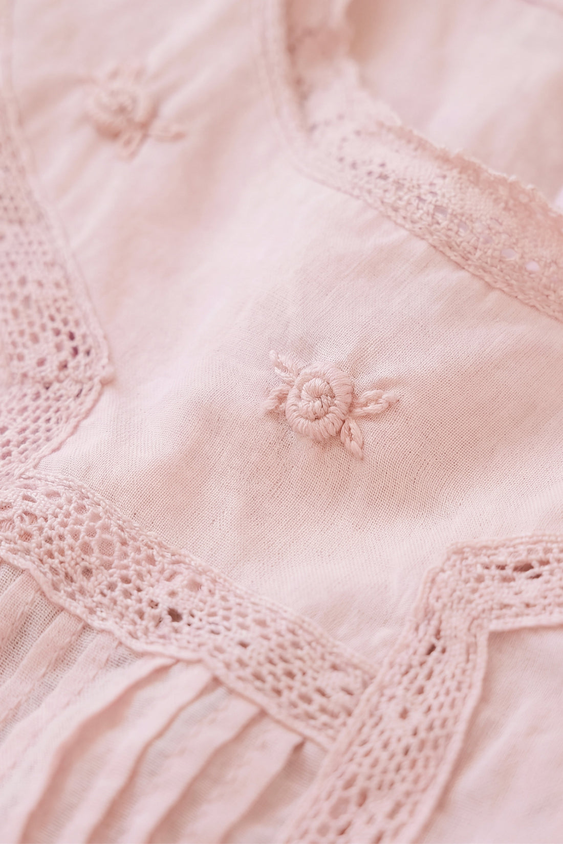 Organic Cotton Misty Playsuit - Shell Pink Childrens Playsuit from Jamie Kay Australia