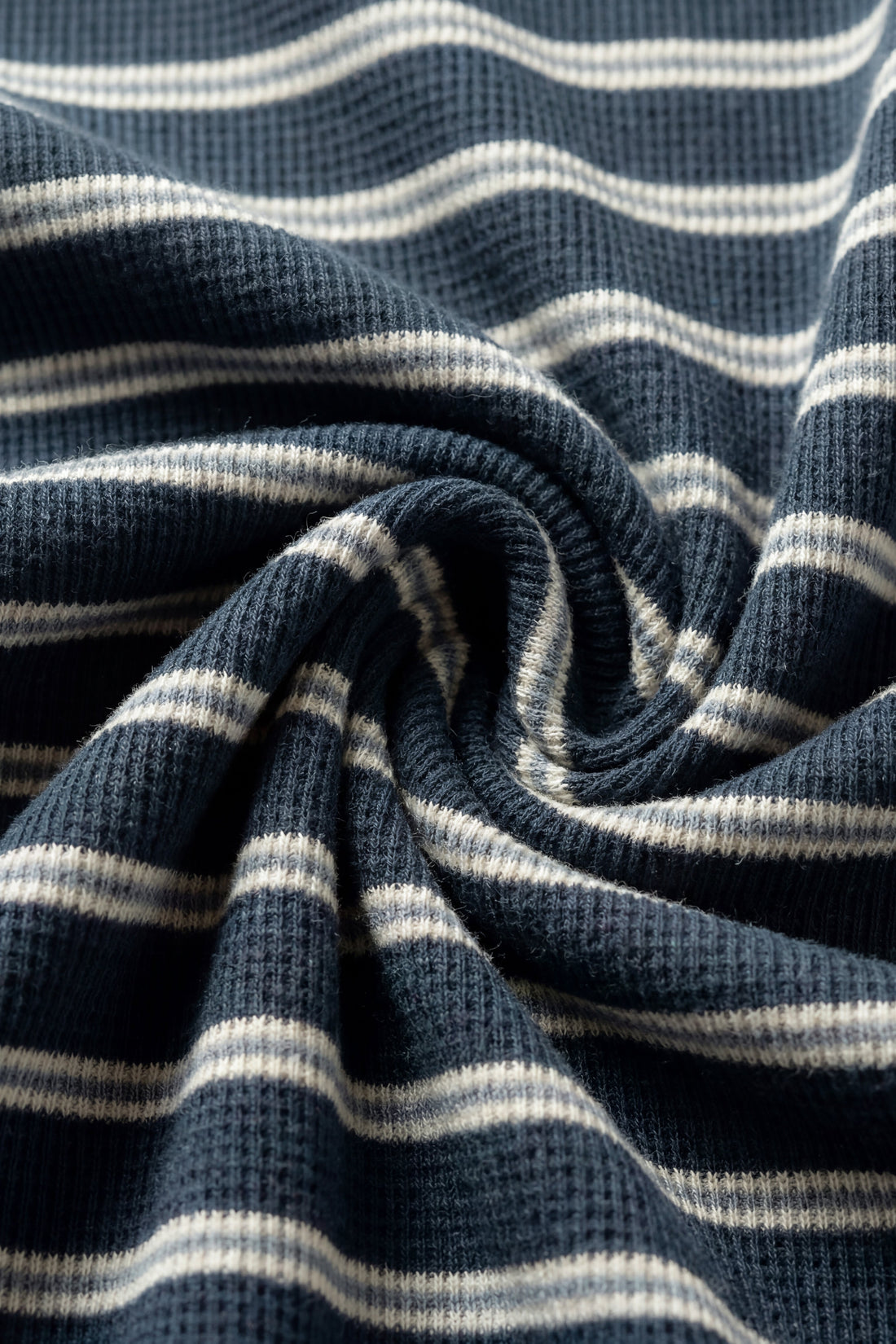 Organic Cotton Waffle Leith Tee - Dreamer Stripe Captain Childrens Top from Jamie Kay Australia