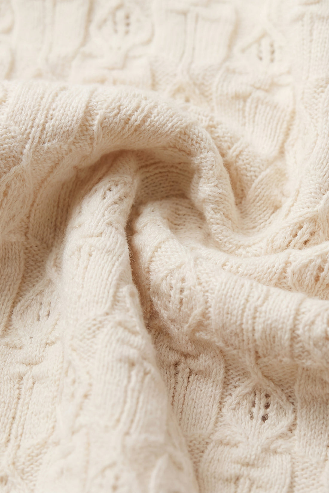 Sammy Knitted Top - Vanilla Childrens Top from Jamie Kay Australia