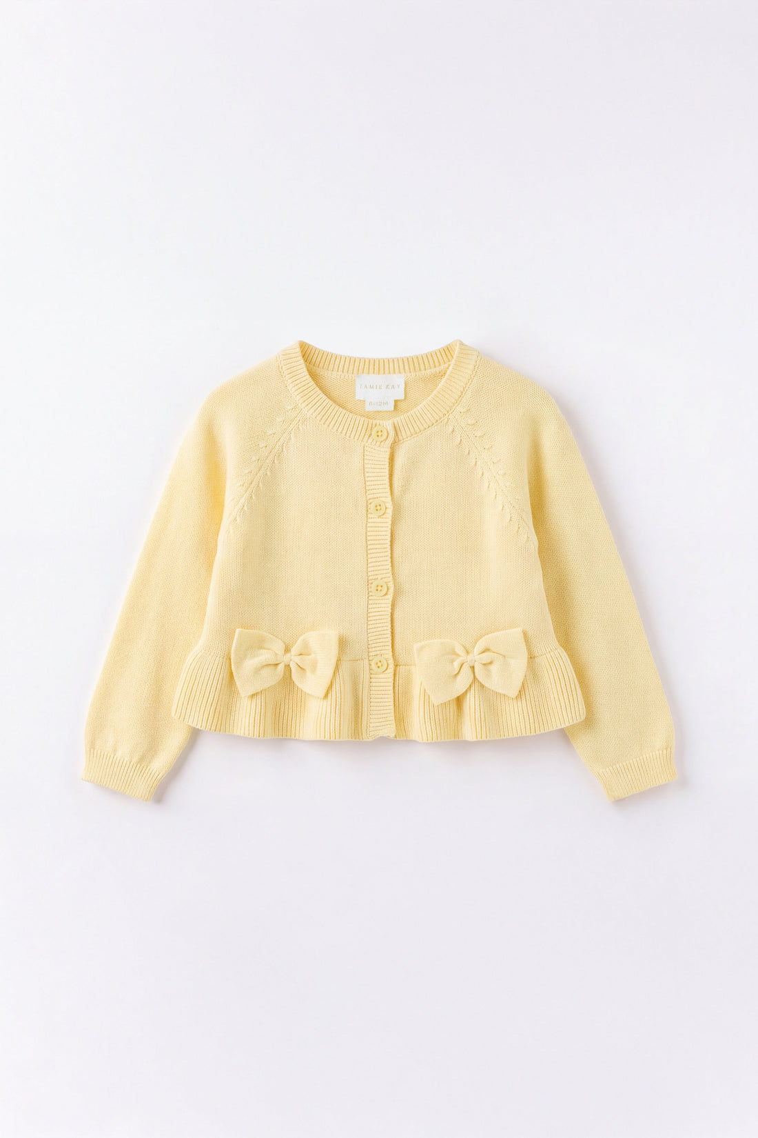 Lyla Knitted Cardigan - Lemonade Childrens Cardigan from Jamie Kay Australia