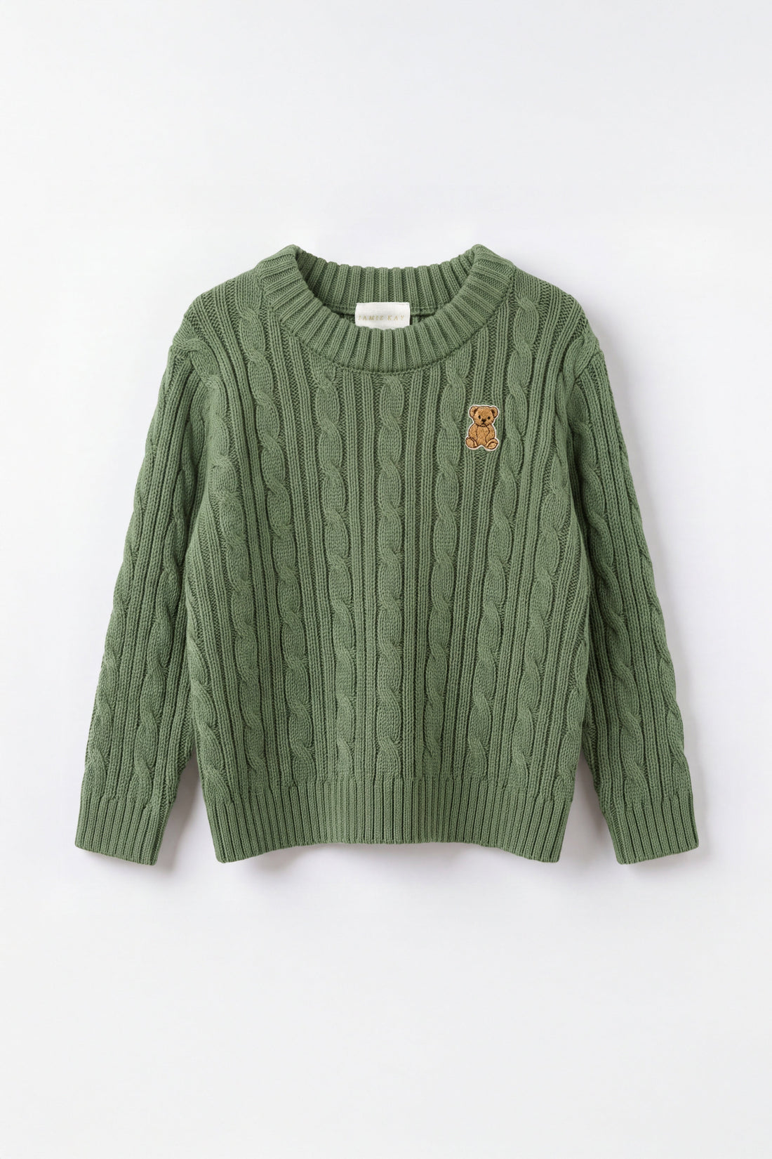 Richard Knit Jumper - Dark Jade Childrens Jumper from Jamie Kay Australia