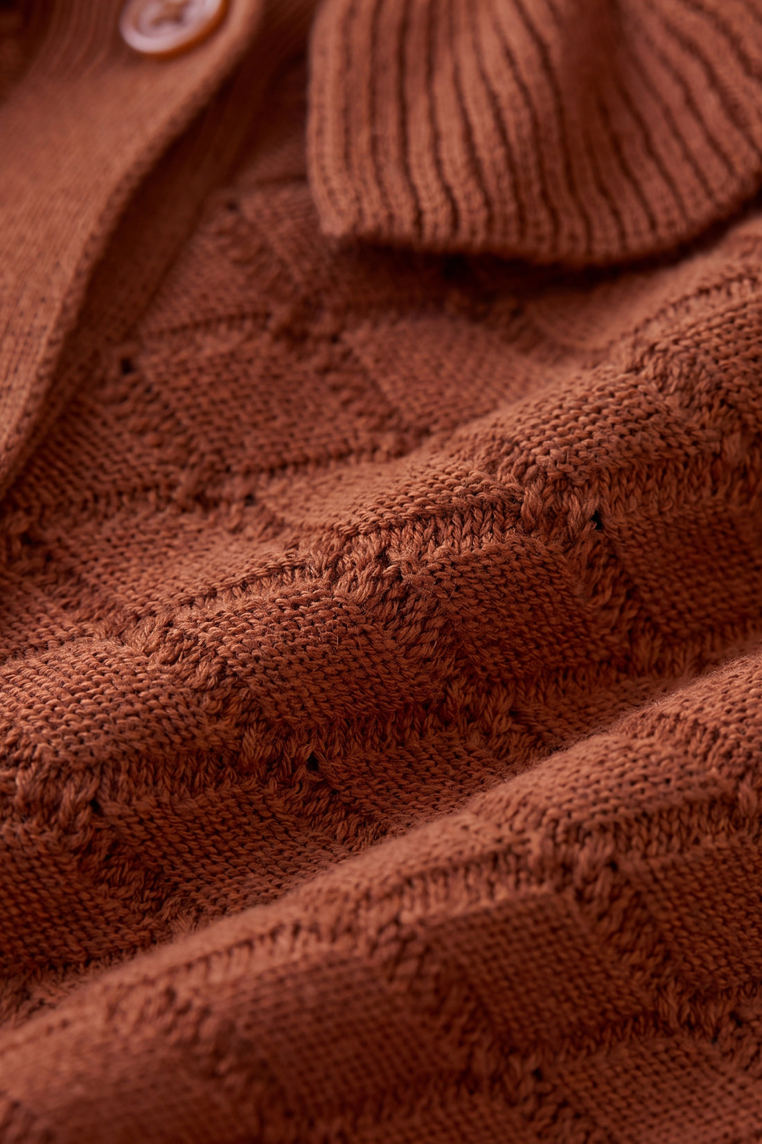 Alison Cardigan - Dusty Ginger Childrens Cardigan from Jamie Kay Australia