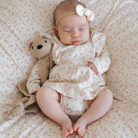 Organic Cotton Vivienne Playsuit - Emmy Egret Childrens Playsuit from Jamie Kay Australia