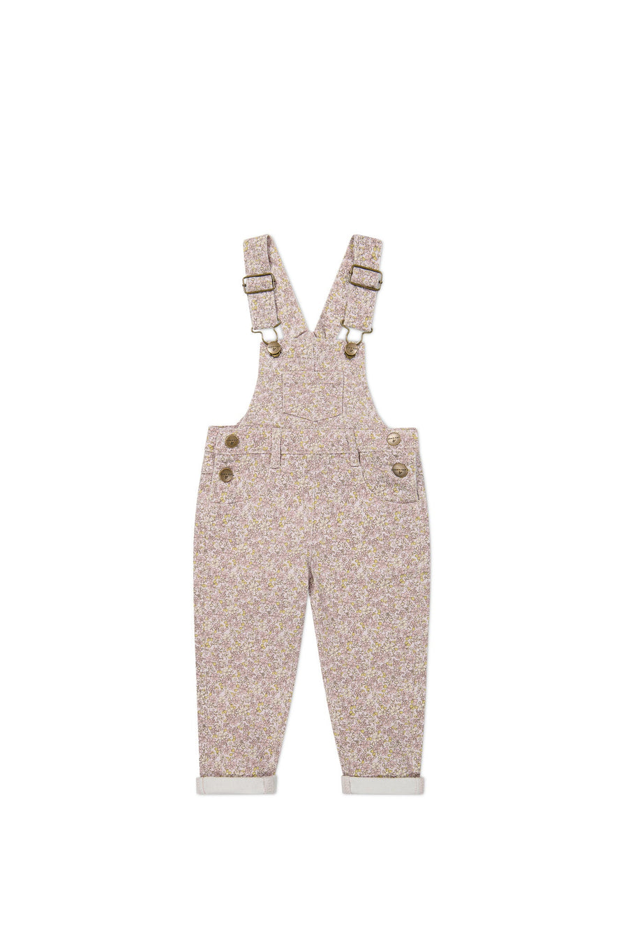 Jordie Cotton Twill Overall - Chloe Lilac Childrens Overall from Jamie Kay Australia