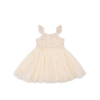 Katie Tutu Dress - Emmy Natural Childrens Dress from Jamie Kay Australia