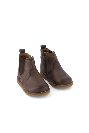 Leather Boot with Elastic - Wolf Childrens Footwear from Jamie Kay Australia