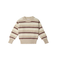 Leon Jumper - Jacapo Stripe Childrens Jumper from Jamie Kay Australia