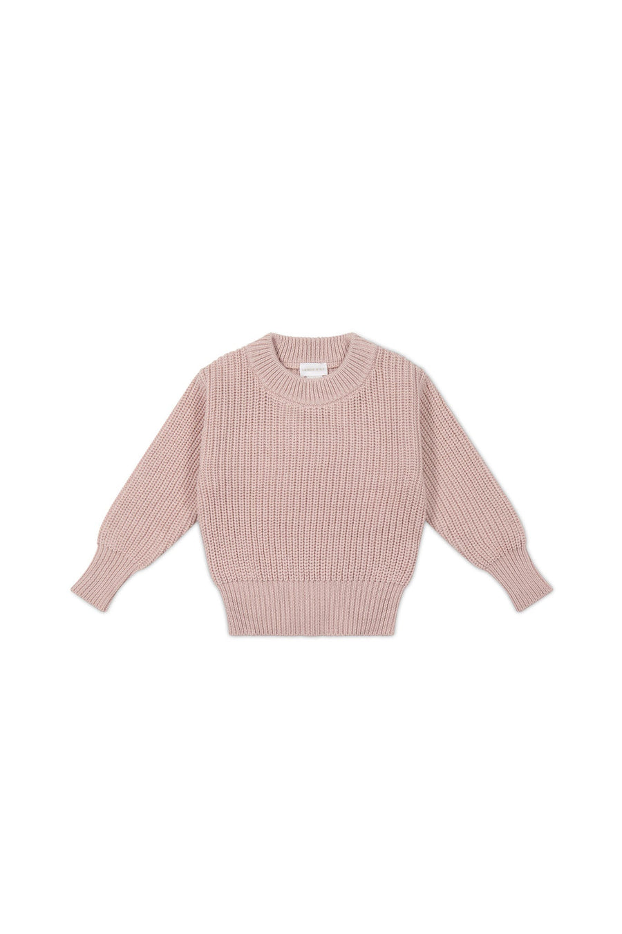 Leon Jumper - Shell Pink Childrens Jumper from Jamie Kay Australia