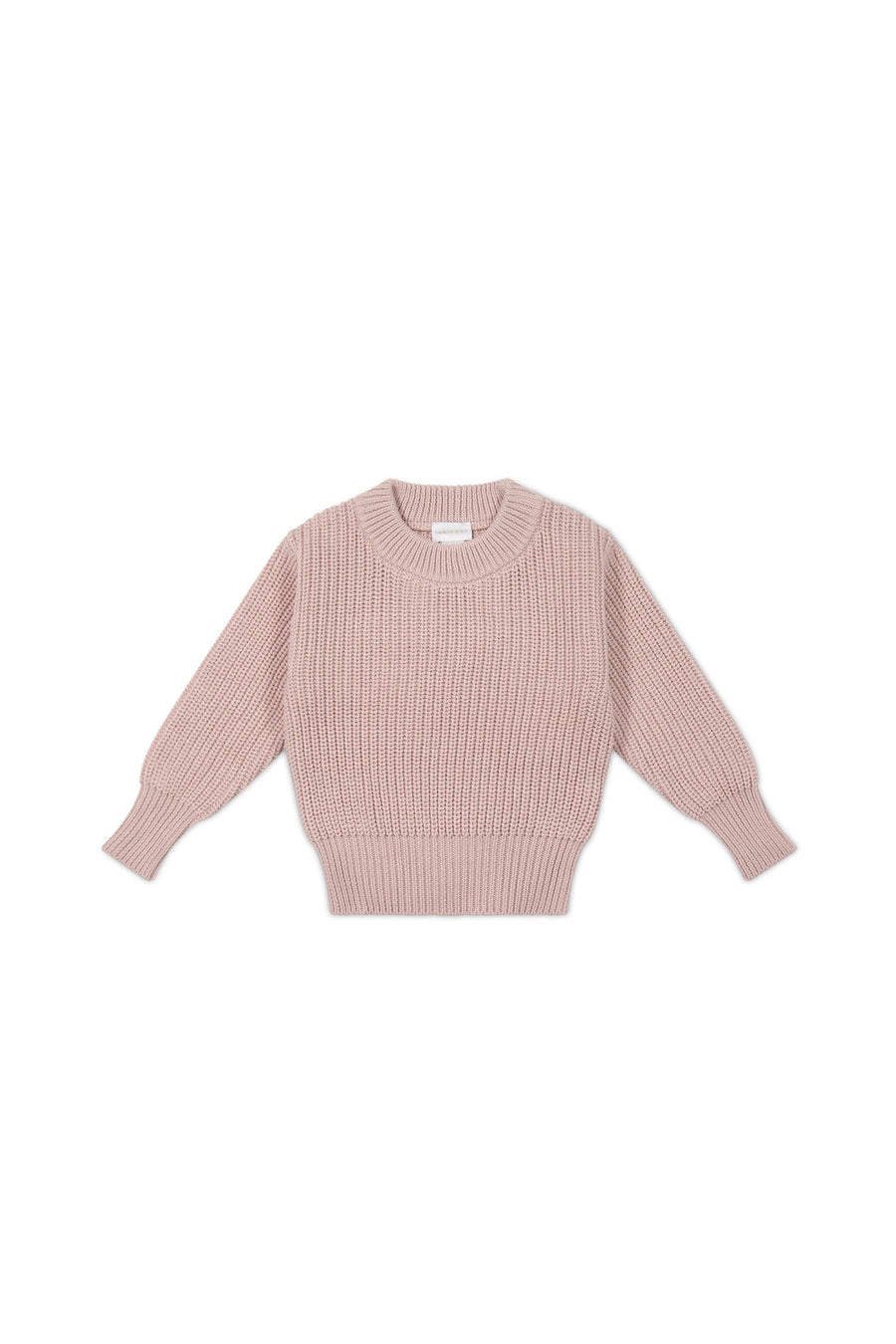 Leon Jumper - Shell Pink Childrens Jumper from Jamie Kay Australia