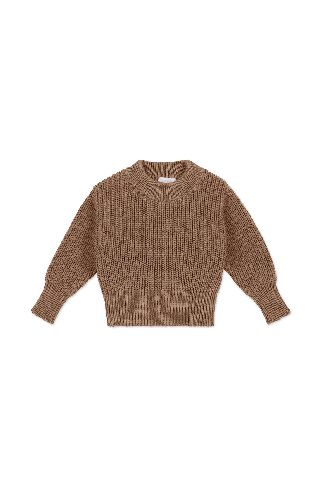 Leon Knit Jumper - Tiger Fleck Childrens Jumper from Jamie Kay Australia