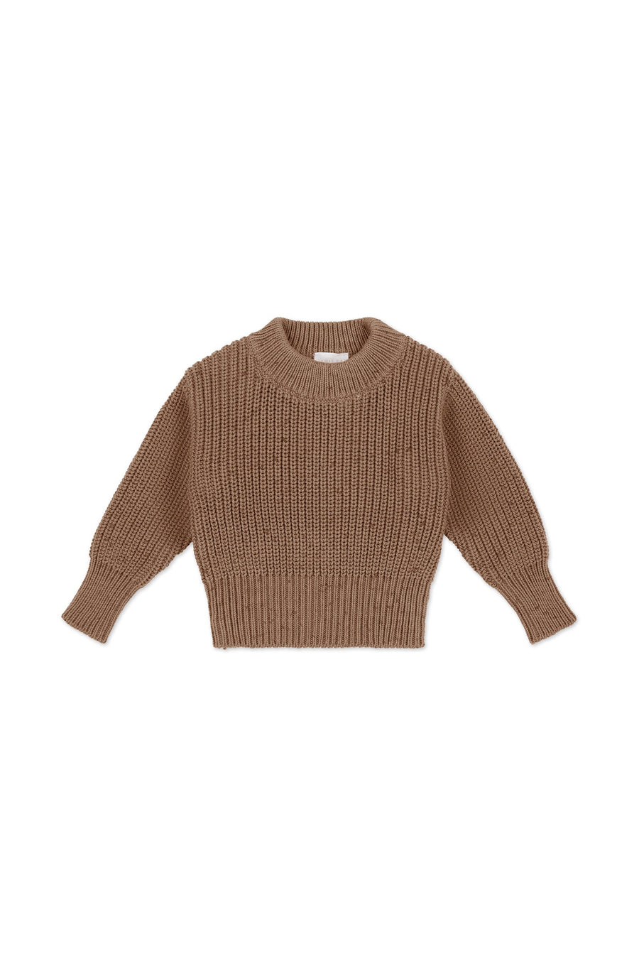 Leon Knit Jumper - Tiger Fleck Childrens Jumper from Jamie Kay Australia