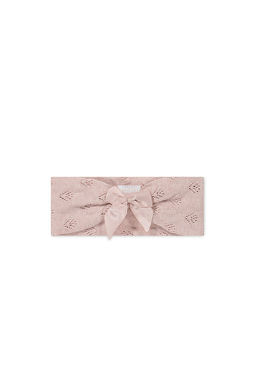 Lilah Headband - Ballet Pink Marle Childrens Headband from Jamie Kay Australia